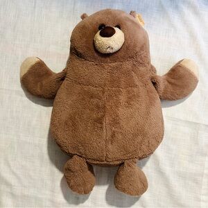 Pre-owned Big cute bear stuff animal plush toy, brown